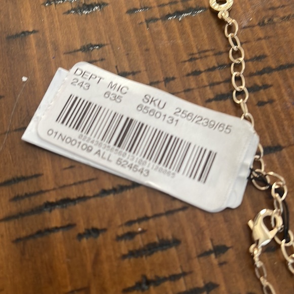 Sale‼️Ann Klein Necklace Gold Tone New - Picture 11 of 11